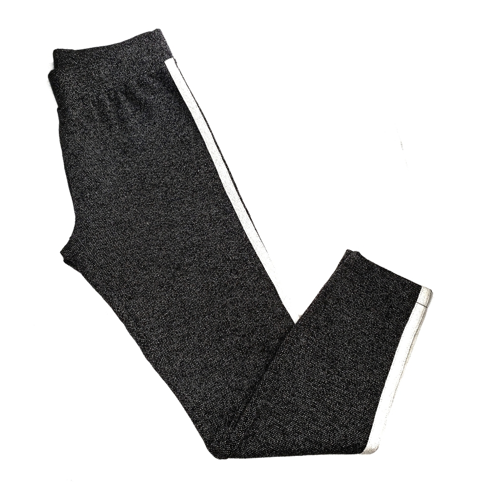 Lou & Grey Speckled Side Stripe Ponte Leggings